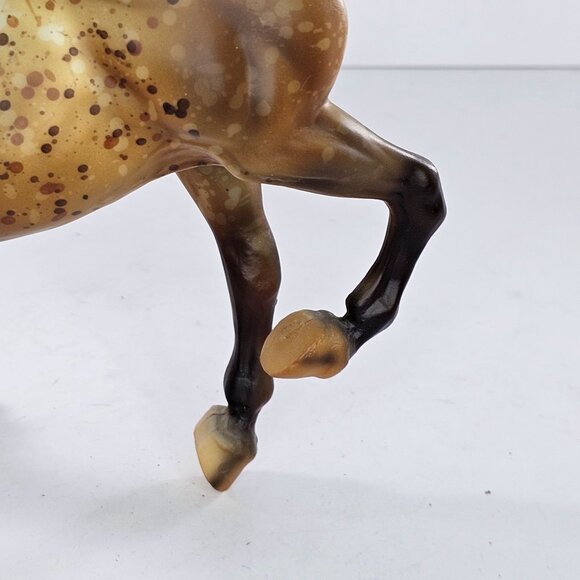 Breyer Horse Rawhide Wild Appaloosa Mustang Semi Rearing Stallion #702495 Signed - Picture 11 of 16